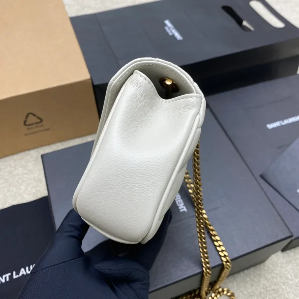 LOULOU經典菱格紋小羊皮迷你包：圖片 4