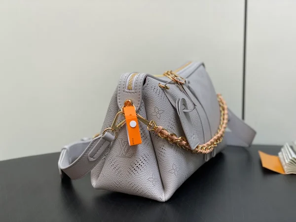 Louis Vuitton Hand It All PM 鏤空雕花Mahina小牛皮手提包：圖片 4