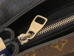 Louis Vuitton Dauphine Soft MM 黑色小羊皮包包：圖片 8