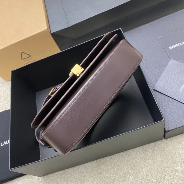半月形拋光小牛皮肩背袋：圖片 5