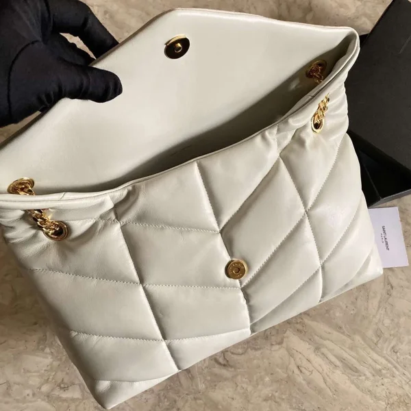 義大利小羊皮翻蓋鏈條信封包：圖片 8