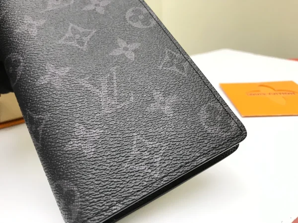Louis Vuitton Brazza 男士Monogram Eclipse帆布錢包：圖片 4