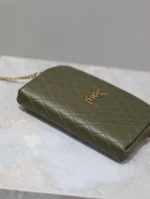 CASSANDRE 菱形絎縫小羊皮拉鏈肩背包：圖片 8