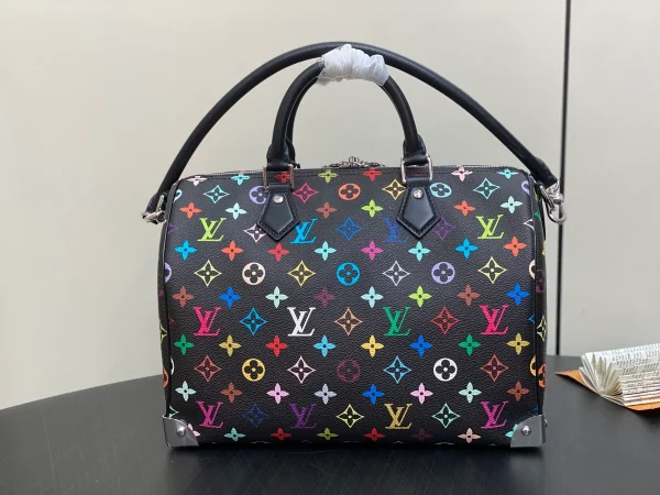 Louis Vuitton x 村上隆聯名款Speedy Soft 30複刻包包：圖片 5