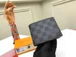 Louis Vuitton Damier Graphite 男士多夾層輕便錢包 | 可個人化訂製：圖片 3