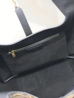義大利手工製豹紋馬毛納帕皮革手提袋：圖片 8