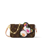 Louis Vuitton x 村上隆聯名複刻款Pochette Accessoires包包
