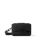 Louis Vuitton Steamer郵差包 | Taurillon Monogram壓花牛皮 經典鏈帶設計