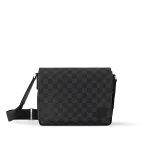 Louis Vuitton District PM 郵差包 - Damier Graphite 經典重塑