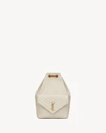 SAINT LAURENT MONOGRAM Y形絎縫小羊皮背包