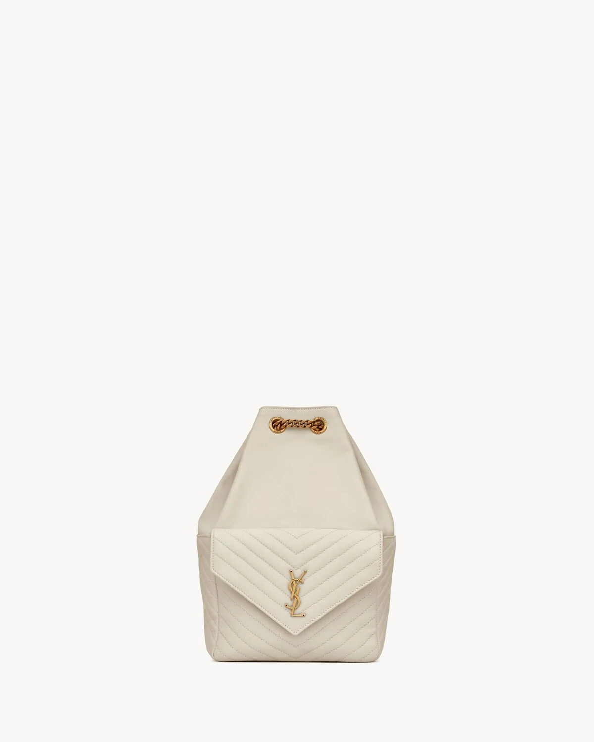 SAINT LAURENT MONOGRAM Y形絎縫小羊皮背包 1 SAINT LAURENT MONOGRAM Y形絎縫小羊皮背包