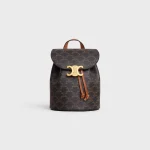 高仿CELINE-賽琳 Saint Laurent TRIOMPHE CANVAS 多功能印花背包-118702