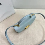 高仿CELINE-賽琳 經典TRIOMPHE金屬鎖扣多功能手提斜挎包-118113：圖片 5