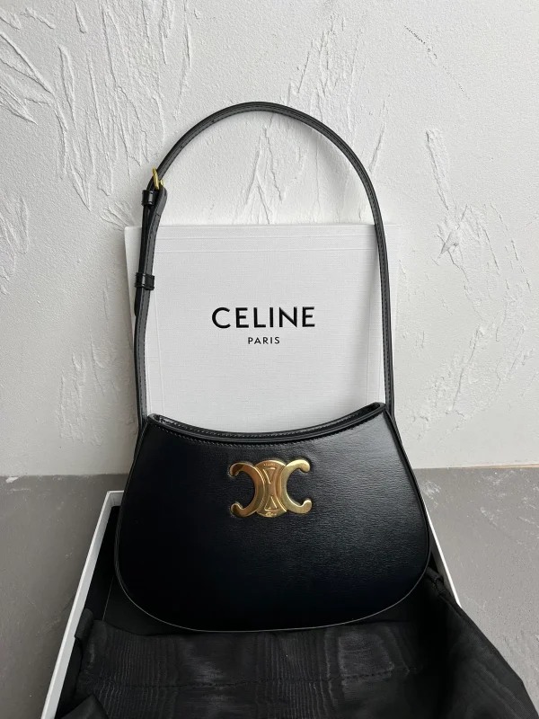 高仿CELINE-賽琳 經典牛皮革肩背包 - 多功能便攜設計-115703：圖片 2