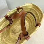高仿CELINE-賽琳 手工棕櫚葉牛皮革時尚手提包-113832：圖片 6