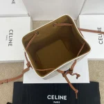 高仿CELINE-賽琳 義大利製造迷你手袋 可裝PLUS手機 牛皮革包邊斜挎包-10M742：圖片 8