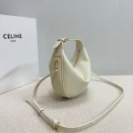 高仿CELINE-賽琳 金色牛皮革多功能手提斜挎包-120723：圖片 4