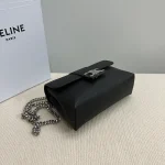 高仿CELINE-賽琳 經典牛皮革TRIOMPHE斜挎包-116593：圖片 6
