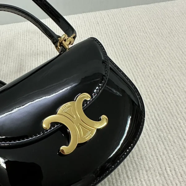 高仿CELINE-賽琳 經典迷你手袋 - 牛皮革優雅設計，多功能攜帶方式-10L063：圖片 6