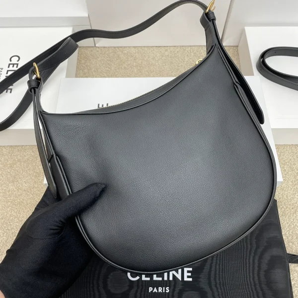 高仿CELINE-賽琳 多功能牛皮革斜挎肩背兩用包-117253：圖片 3