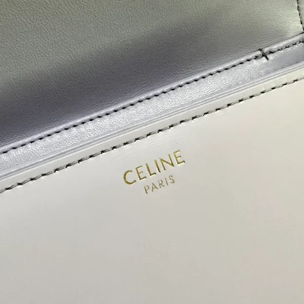 高仿CELINE-賽琳 經典TRIOMPHE牛皮革斜挎包-188423：圖片 7