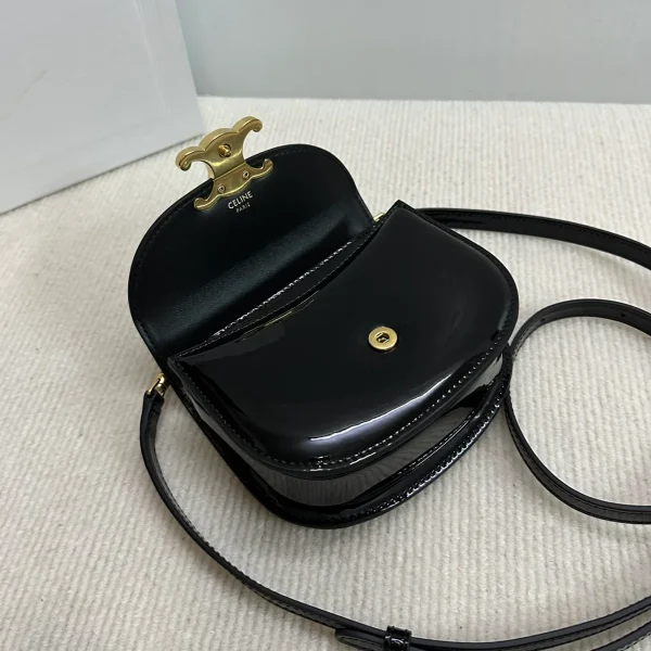 高仿CELINE-賽琳 經典迷你手袋 - 牛皮革優雅設計，多功能攜帶方式-10L063：圖片 8