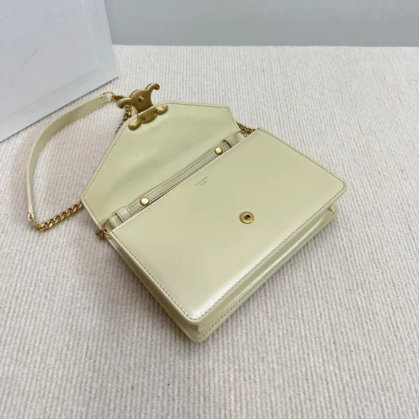 高仿CELINE-賽琳 經典牛皮迷你手袋 - 可容納大屏手機的多功能輕奢包-10L033：圖片 8