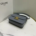 高仿CELINE-賽琳 TRIOMPHE 牛皮革斜挎包 - 多功能時尚隨身包-188423：圖片 10