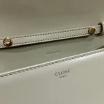 高仿CELINE-賽琳 Triomphe金色牛皮迷你手袋 - 多功能時尚肩背包-10L033：圖片 9