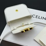 高仿CELINE-賽琳 經典牛皮迷你手袋 - TRIOMPHE按扣設計 多背法時尚配飾-10I513：圖片 8