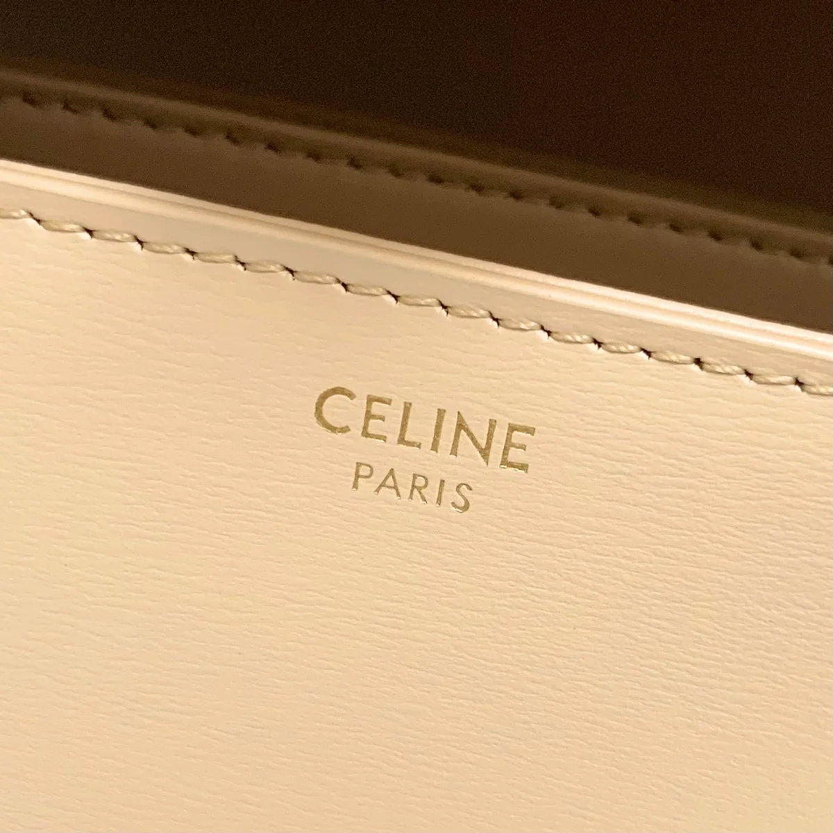 高仿CELINE-賽琳 經典TRIOMPHE牛皮革斜挎包-187363 7 高仿CELINE-賽琳 經典TRIOMPHE牛皮革斜挎包-187363