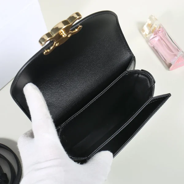 高仿CELINE-賽琳 經典TRIOMPHE迷你手袋 - 時尚斜挎肩背兩用設計-10L063：圖片 10