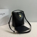 高仿CELINE-賽琳 Triomphe 牛皮革手提斜挎包-116613：圖片 4