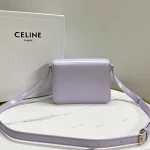 高仿CELINE-賽琳 經典TRIOMPHE牛皮革斜挎包-188423：圖片 3