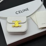 高仿CELINE-賽琳 經典牛皮迷你手袋 - TRIOMPHE按扣設計 多背法時尚配飾-10I513：圖片 2