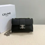 高仿CELINE-賽琳 經典牛皮革TRIOMPHE斜挎包-116593：圖片 2