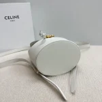 高仿CELINE-賽琳 TRIOMPHE磁扣多功能皮革包-118703：圖片 5