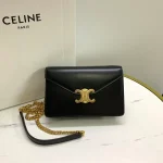 高仿CELINE-賽琳 經典牛皮迷你斜挎手袋 - 可容納大屏手機-10L033：圖片 2