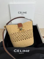 高仿CELINE-賽琳 TRIOMPHE磁扣牛皮革手提斜挎包-119742：圖片 2