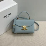 高仿CELINE-賽琳 經典TRIOMPHE金屬鎖扣多功能手提斜挎包-118113：圖片 2
