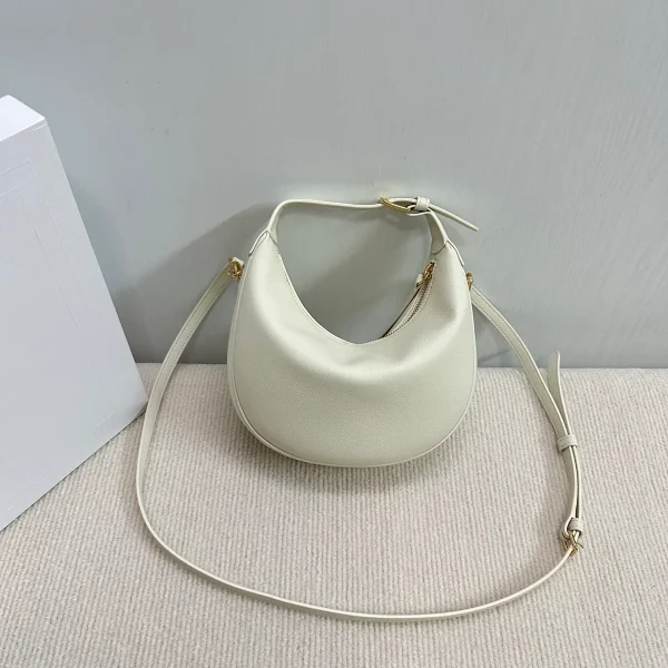 高仿CELINE-賽琳 金色牛皮革多功能手提斜挎包-120723：圖片 3