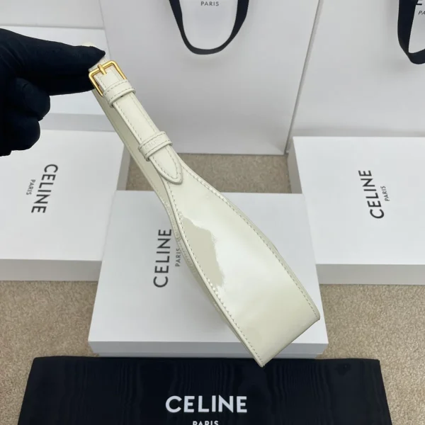 高仿CELINE-賽琳 經典TRIOMPHE牛皮革手提肩背包-118313：圖片 4