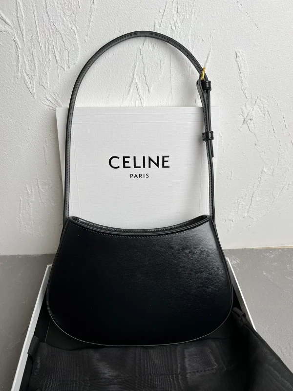 高仿CELINE-賽琳 經典牛皮革肩背包 - 多功能便攜設計-115703：圖片 3