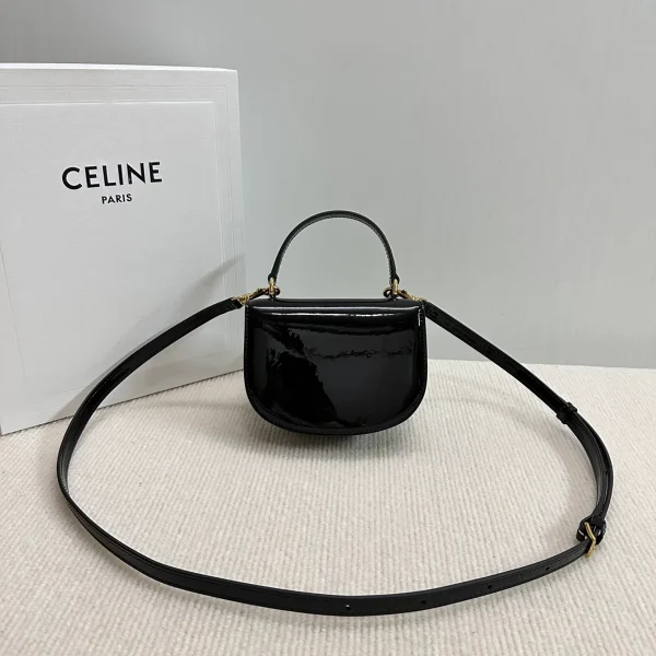 高仿CELINE-賽琳 經典迷你手袋 - 牛皮革優雅設計，多功能攜帶方式-10L063：圖片 3