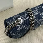 高仿CELINE-賽琳 TRIOMPHE金屬鎖扣肩背包-115202：圖片 7