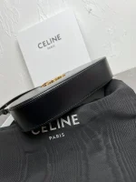 高仿CELINE-賽琳 時尚金色飾面牛皮革肩背包-115703：圖片 10