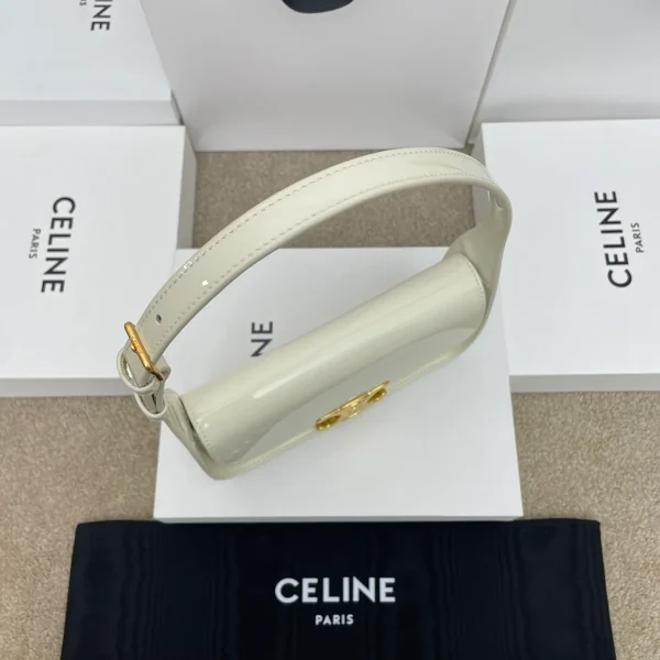 高仿CELINE-賽琳 經典TRIOMPHE牛皮革手提肩背包-118313：圖片 6