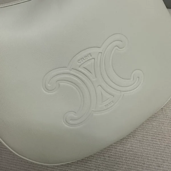 高仿CELINE-賽琳 金色飾面牛皮革肩背包-114713：圖片 6