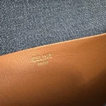 高仿CELINE-賽琳 TRIOMPHE金屬鎖扣肩背包-115202：圖片 9