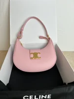 高仿CELINE-賽琳 經典金色飾面牛皮革手提肩背包-114493：圖片 2